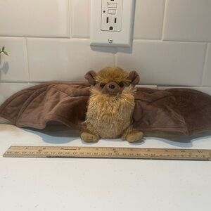 Wild Republic Brown Bat Plush Toy